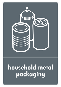 Recycling - household metal packaging